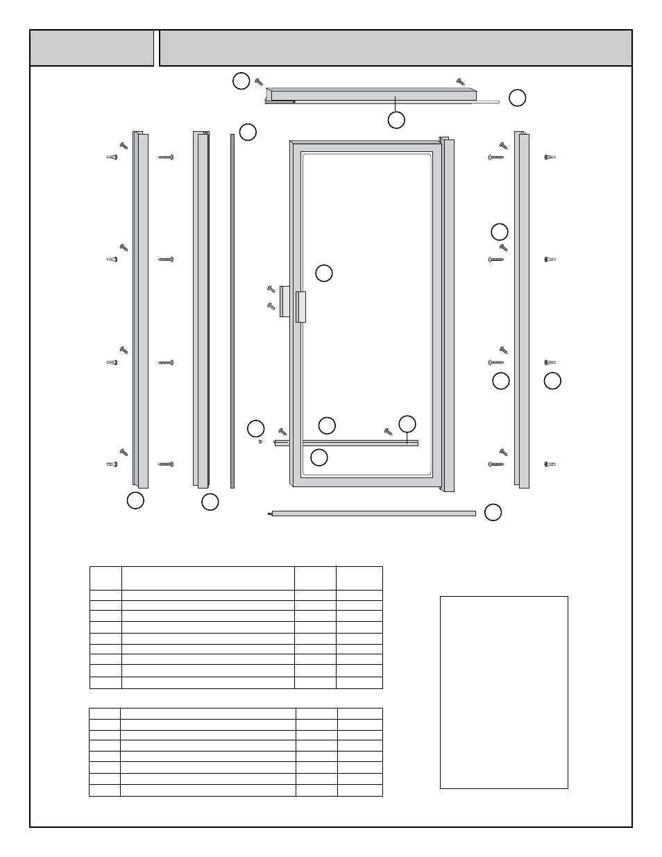 Coral Industries Steam Swing Door - 4S3 User Manual | 4 pages
