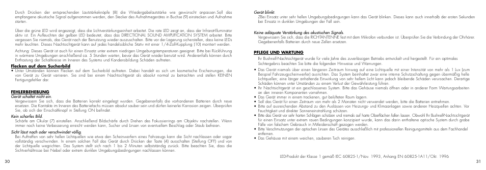 Bushnell 26-0400 User Manual | Page 17 / 27