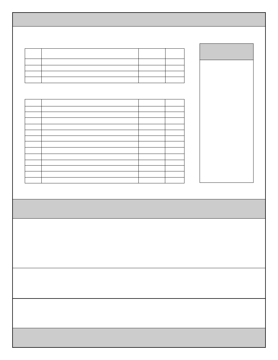 Parts list | Coral Industries Provincial Prestige Bypass with Pull Handles and SSL Sill - 2PJ6 User Manual | Page 2 / 6