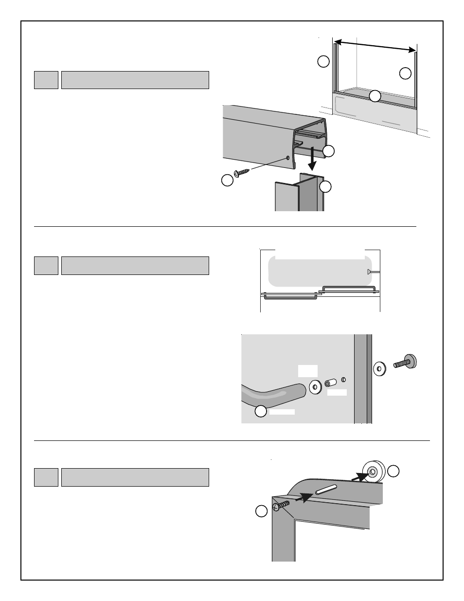 Header, Rollers, Towel bars | Coral Industries Provincial Prestige Bypass with Towel Bars and SSL Sill - 2PG6 User Manual | Page 5 / 6