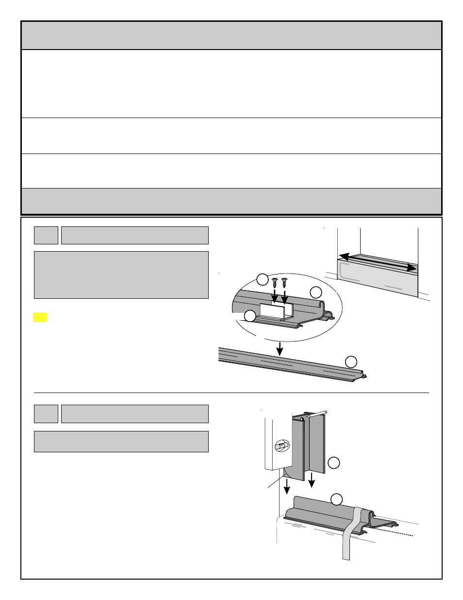 Sill, Jamb | Coral Industries Provincial Classic Bypass with SSL Sill - 2CC6 User Manual | Page 2 / 4