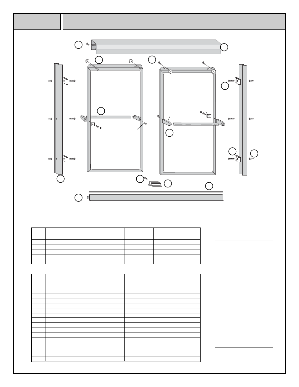 Coral Industries 6000 Bypass with ATB Towel Bar - 26X1-G User Manual | 4 pages