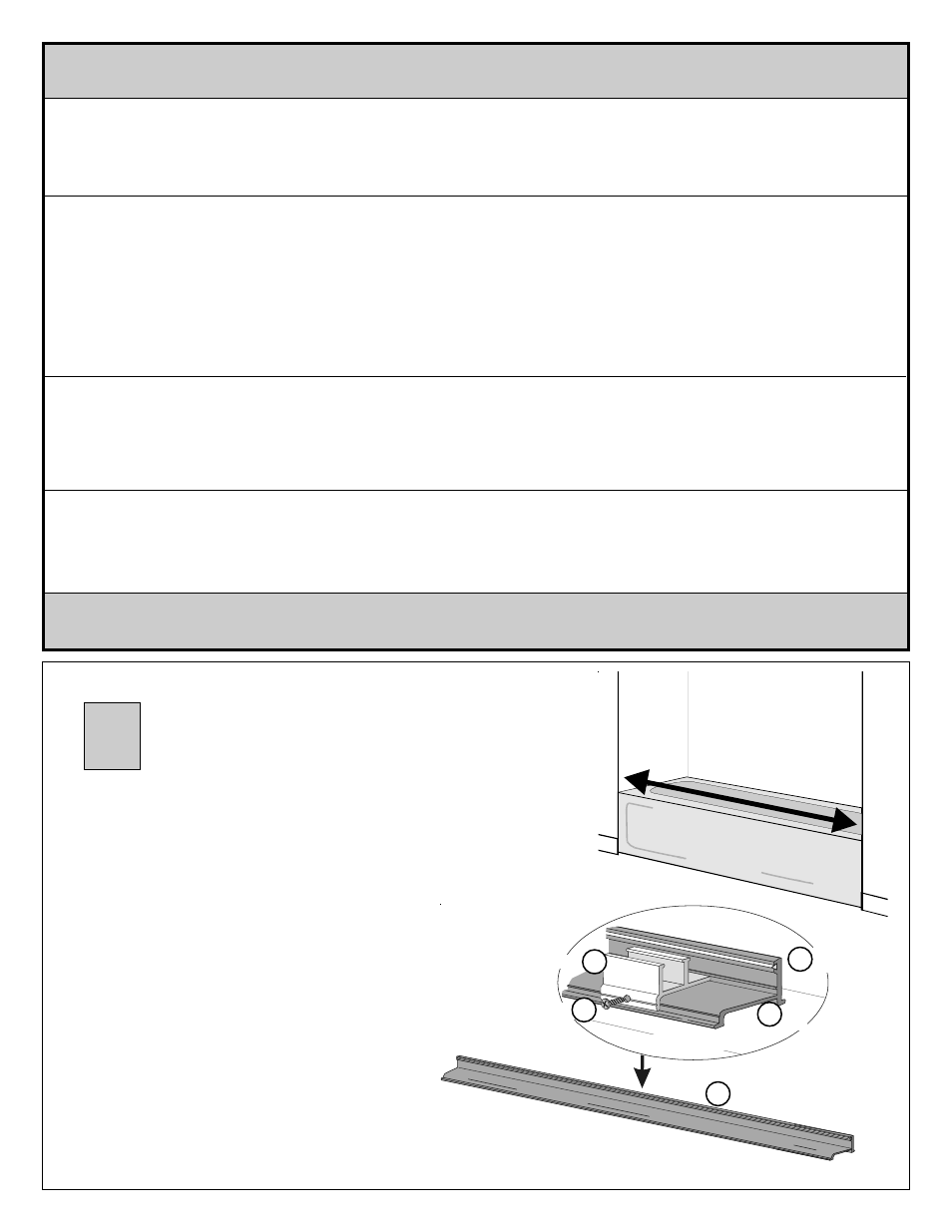 Installation instructions | Coral Industries 6000 Bypass with DTB Towel Bar - 2621-G User Manual | Page 2 / 4
