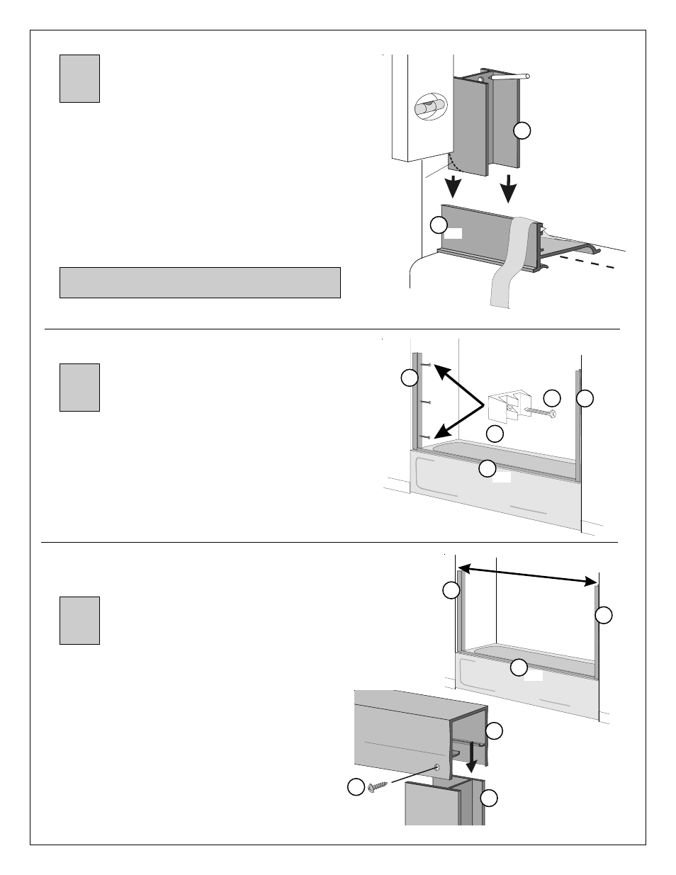 Coral Industries 6000 Bypass with DTB Towel Bar - 2621-G User Manual | Page 3 / 4