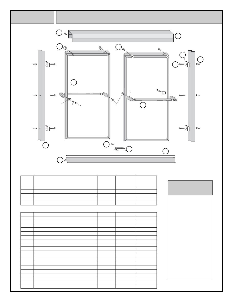 Coral Industries 1000 Bypass with ATB Towel Bar - 21X1-G (Most Common) User Manual | 4 pages