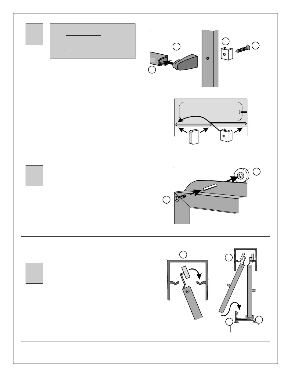Coral Industries 1000 Bypass with ATH Towel Bar/Pull Handle - 21Y1-G User Manual | Page 4 / 4