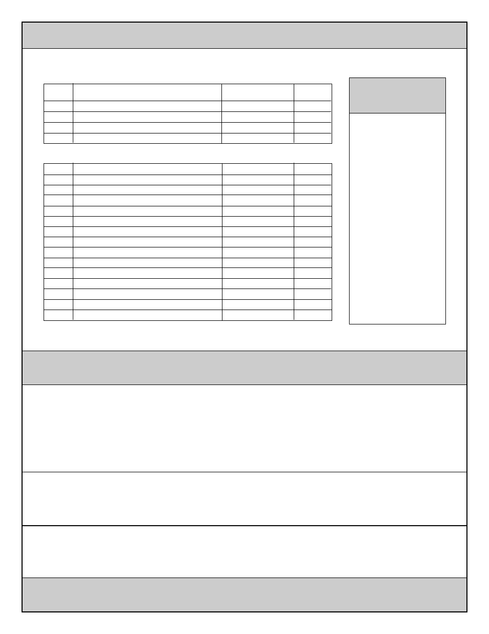 Parts list, Tools needed | Coral Industries Freestyle Bypass (1/4 Frameless) - 2FG1-P (If Purchased from a Plumbing Wholesaler) User Manual | Page 2 / 6