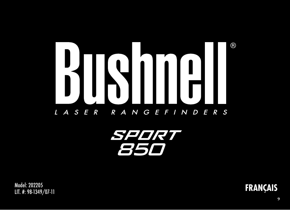 Bushnell SPORT 202205 User Manual | Page 11 / 52