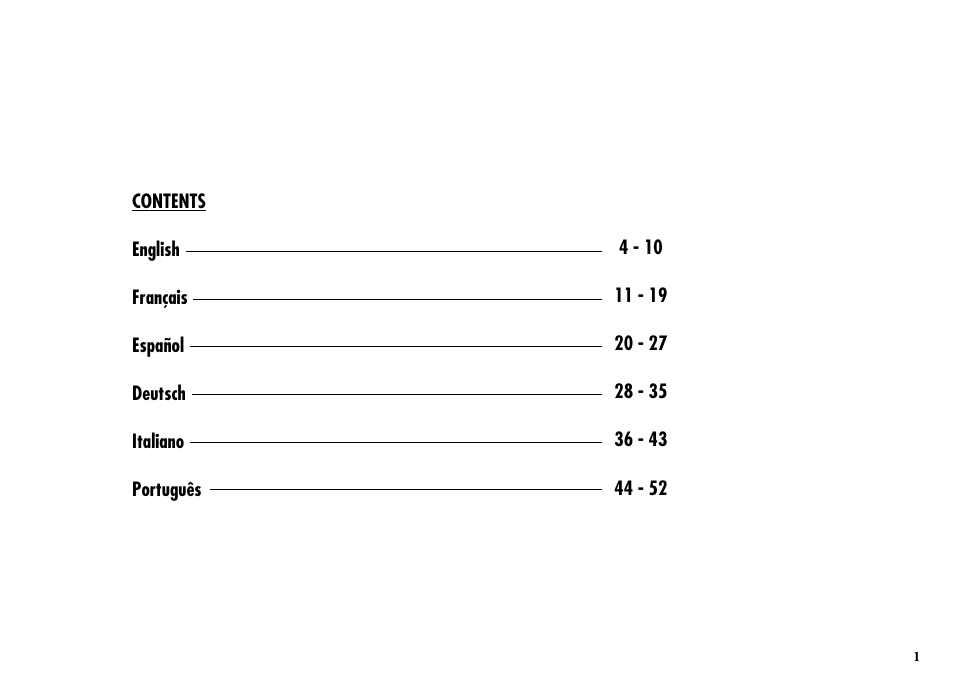 Bushnell SPORT 202205 User Manual | Page 3 / 52