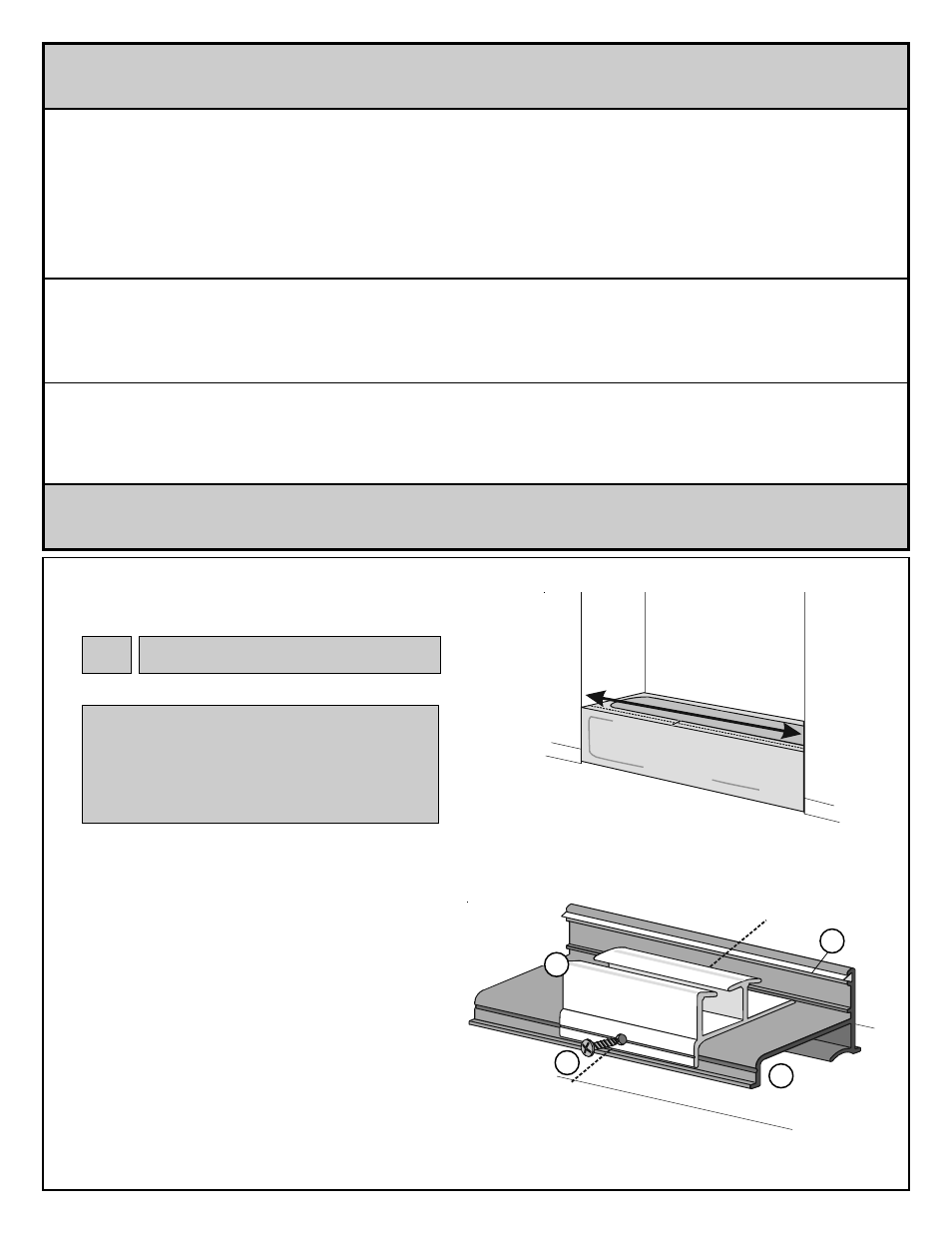 Gv l, Sill, Guides | Coral Industries Freestyle Bypass (1/4 Frameless) - 2FG1-G User Manual | Page 2 / 4