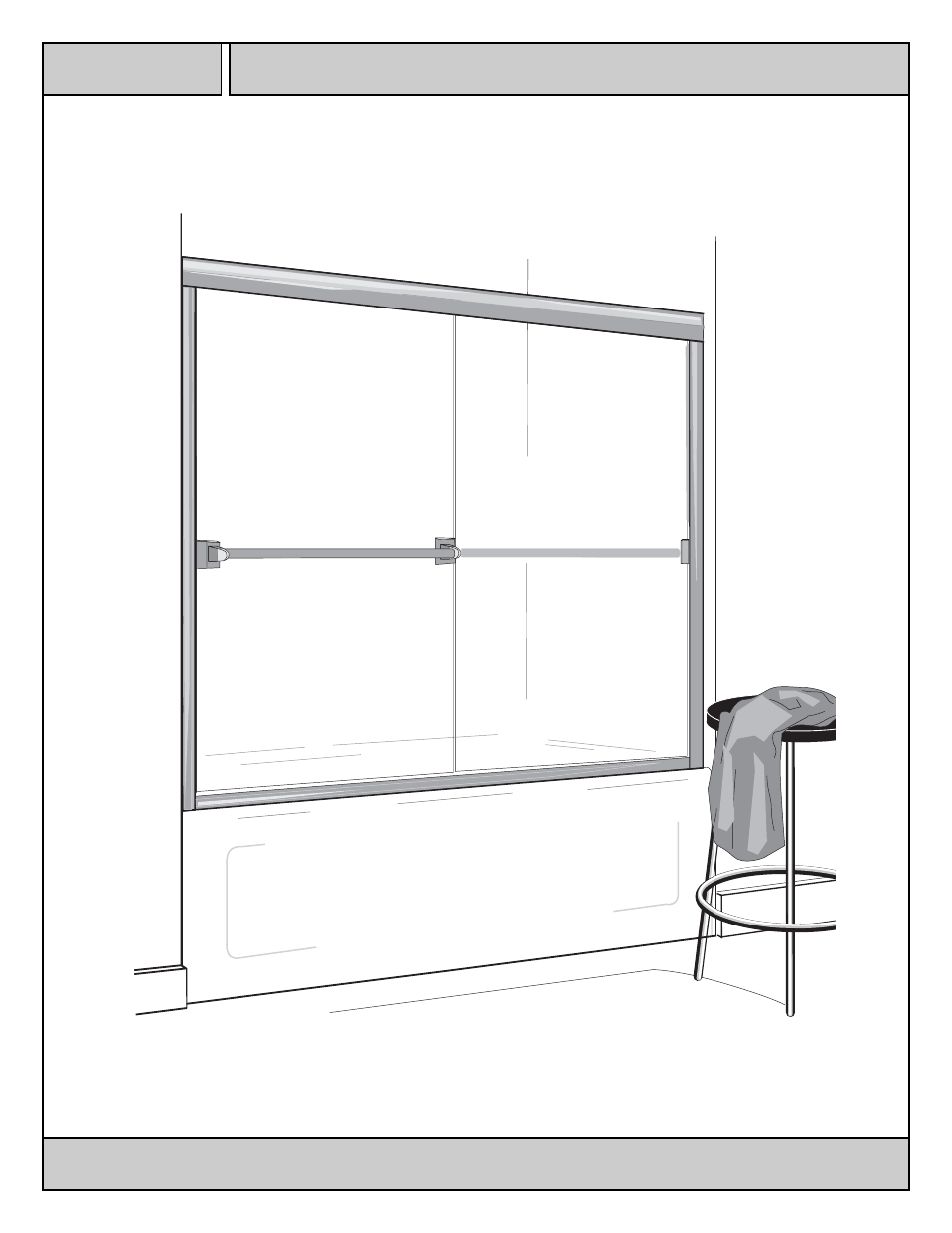 Coral Industries Style Bypass (3/16 Frameless) - 20R1-P (If Purchased from a Plumbing Wholesaler) User Manual | 6 pages