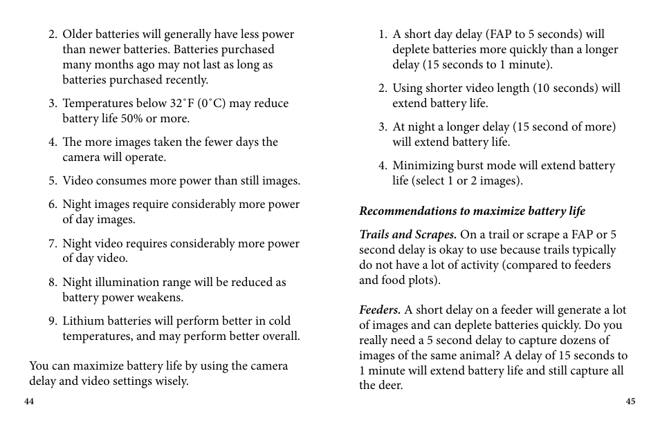 Cuddeback E FAMILY User Manual | Page 24 / 31
