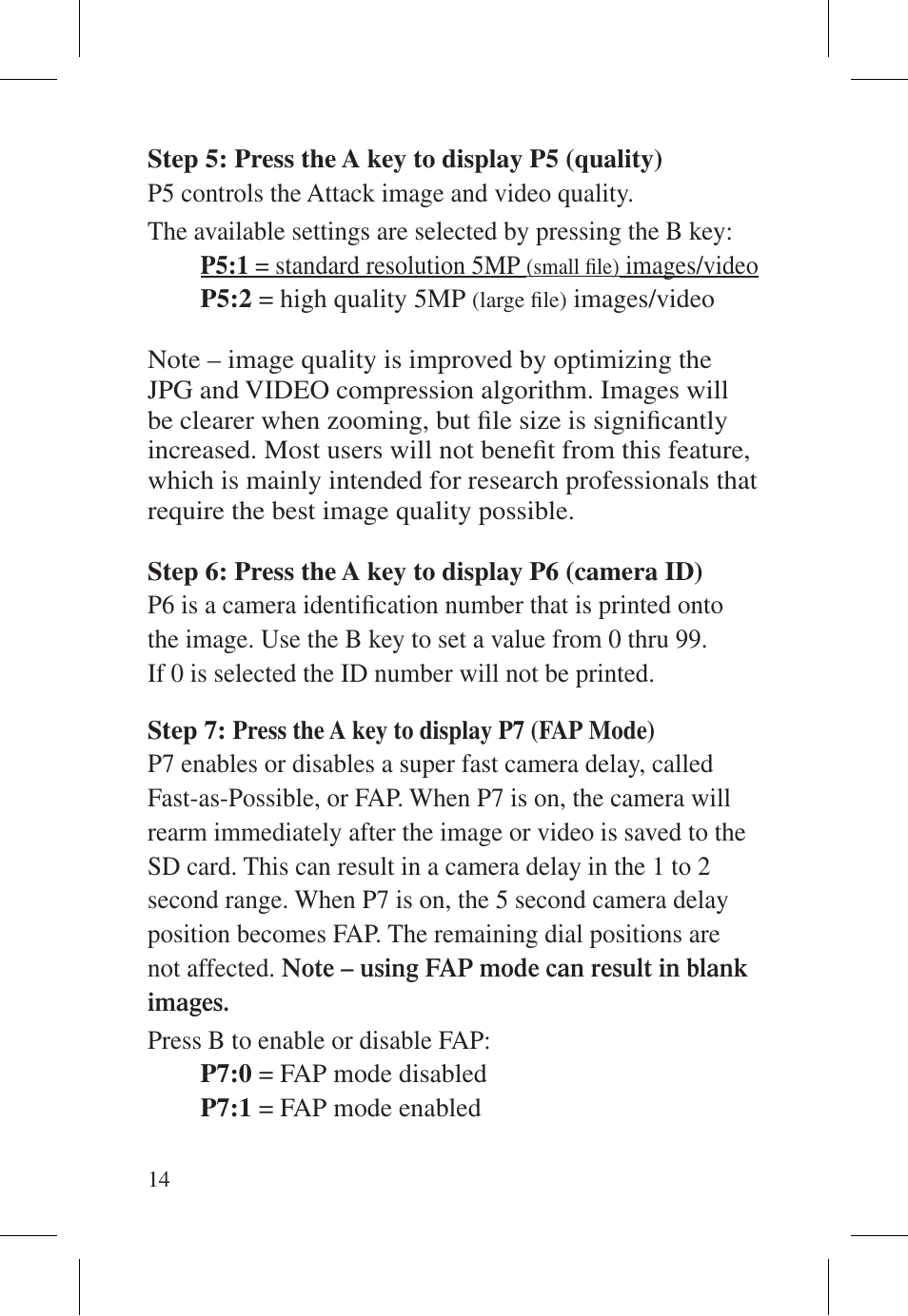 Cuddeback ATTACK FAMILY User Manual | Page 20 / 36