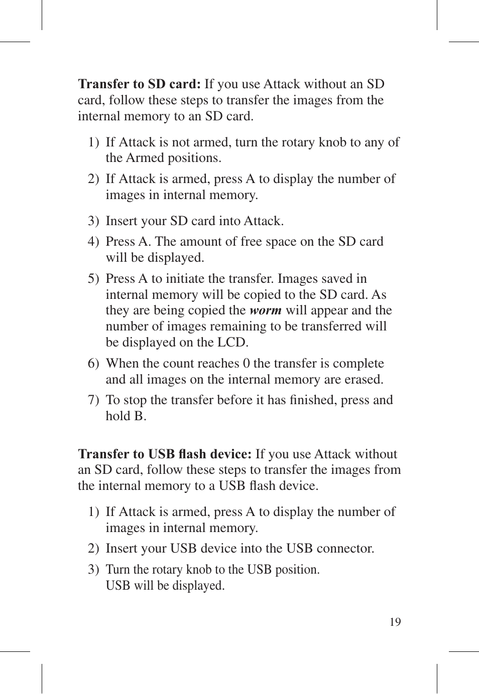 Cuddeback ATTACK FAMILY User Manual | Page 25 / 36