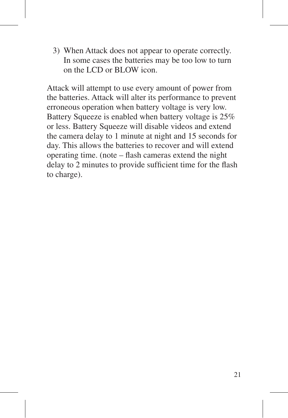 Cuddeback ATTACK FAMILY User Manual | Page 27 / 36