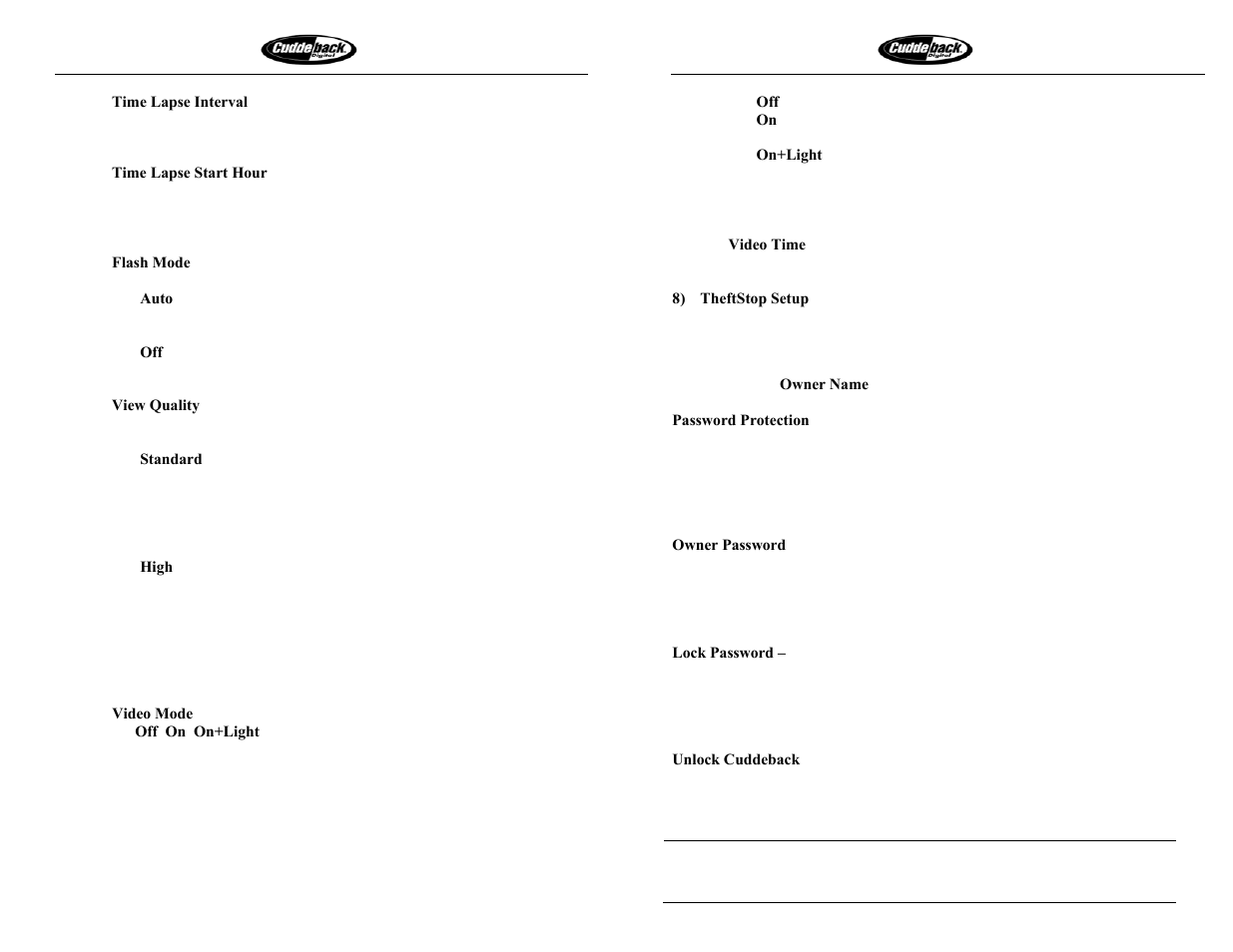 Cuddeback C1000 User Manual | Page 15 / 19