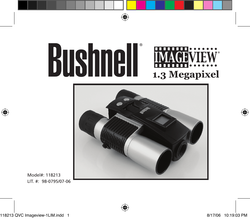 Bushnell 118213 User Manual | 18 pages