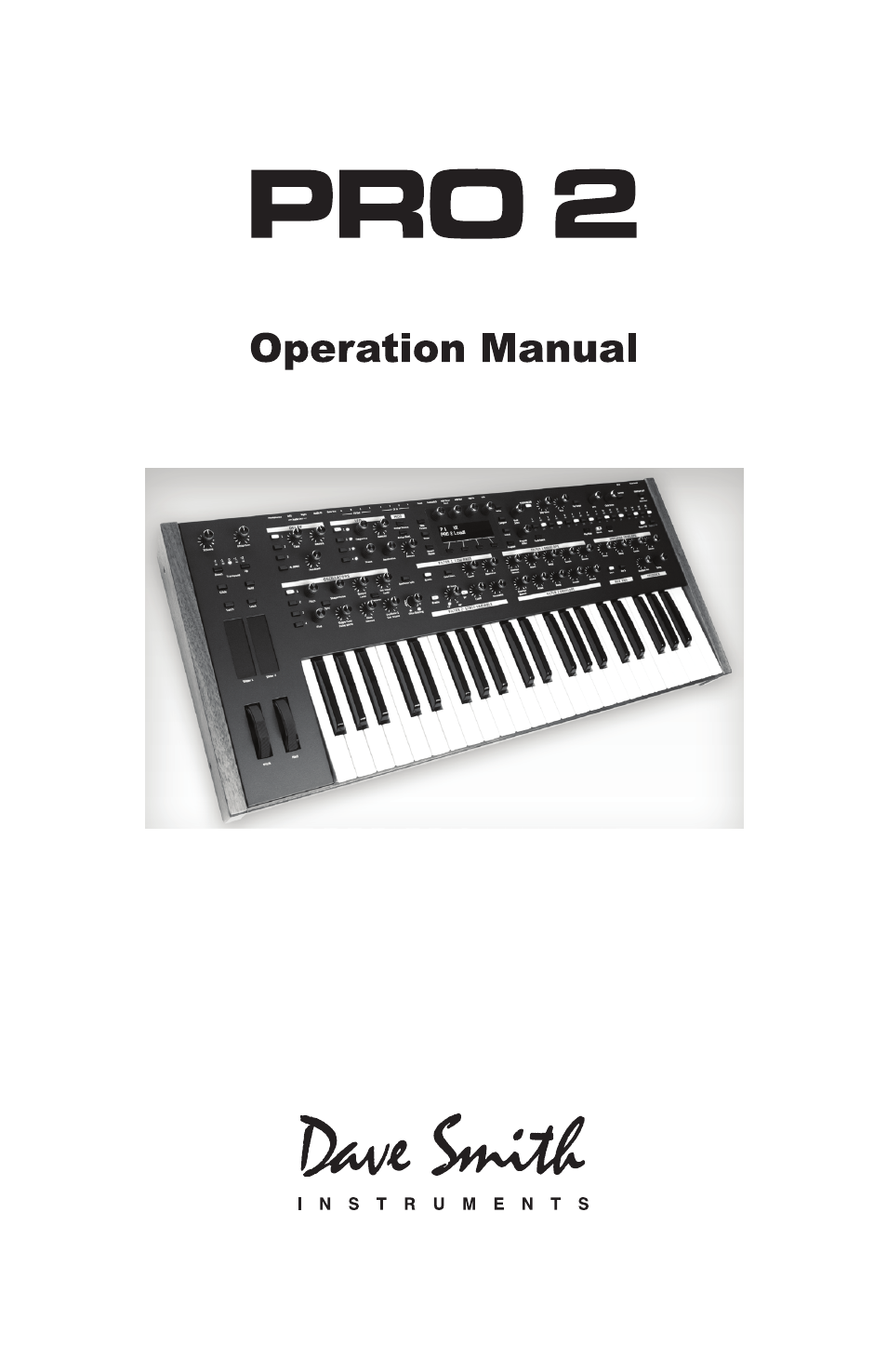 Dave Smith Instruments PRO 2 User Manual | 152 pages