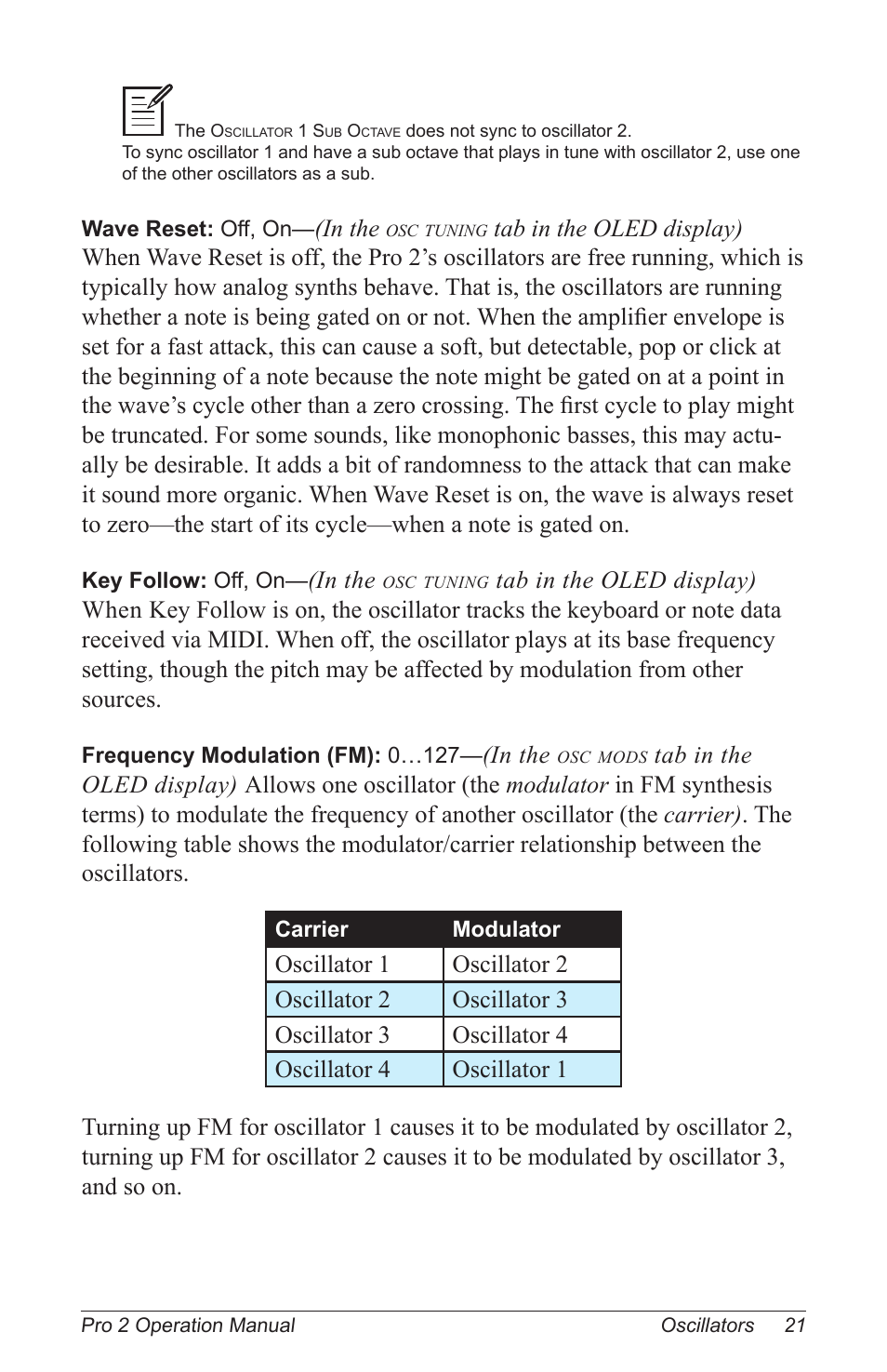 Dave Smith Instruments PRO 2 User Manual | Page 31 / 152