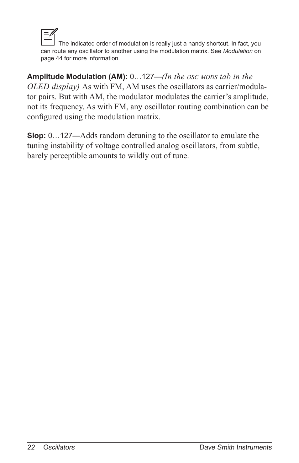 Dave Smith Instruments PRO 2 User Manual | Page 32 / 152