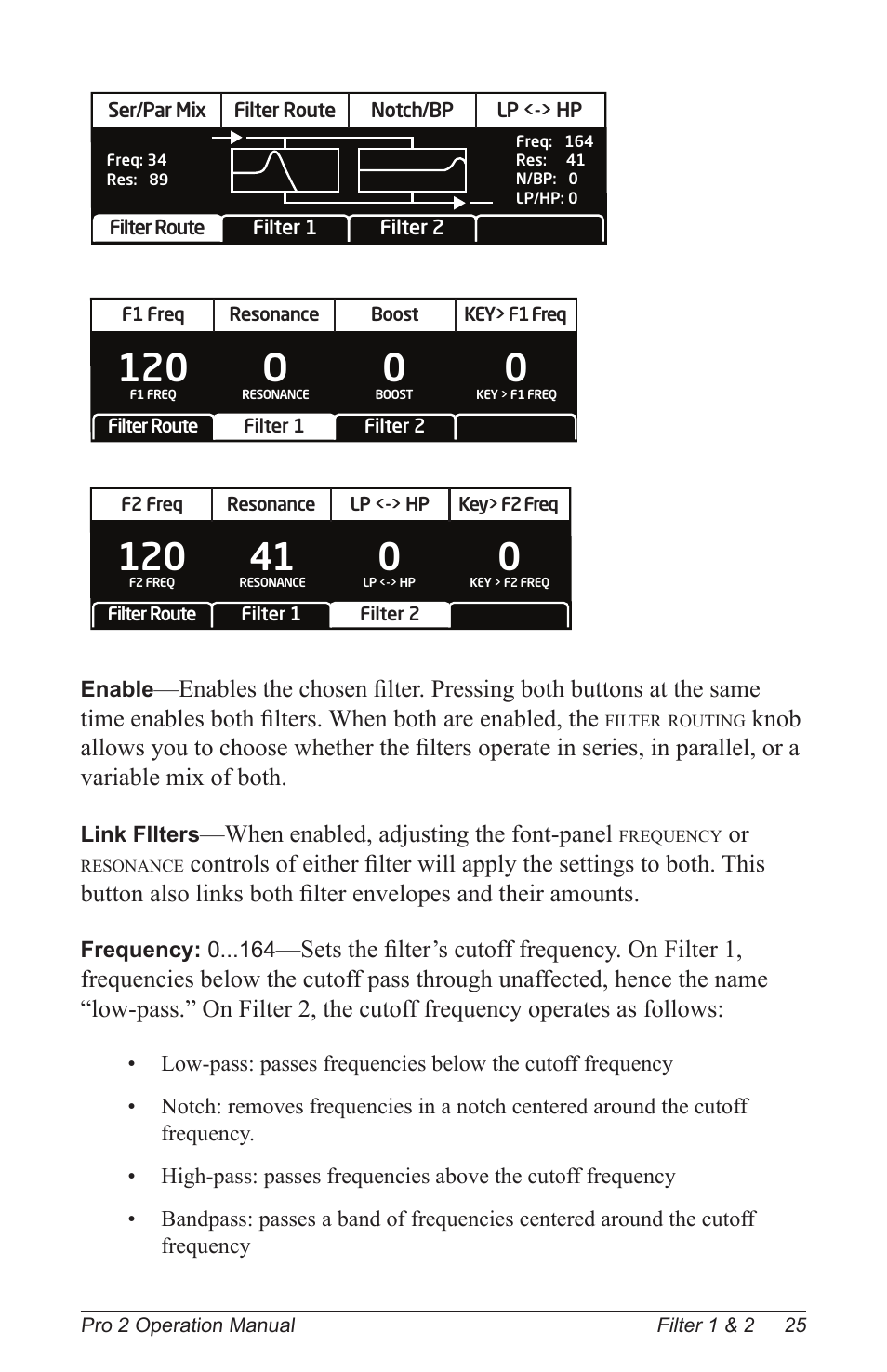 Dave Smith Instruments PRO 2 User Manual | Page 35 / 152