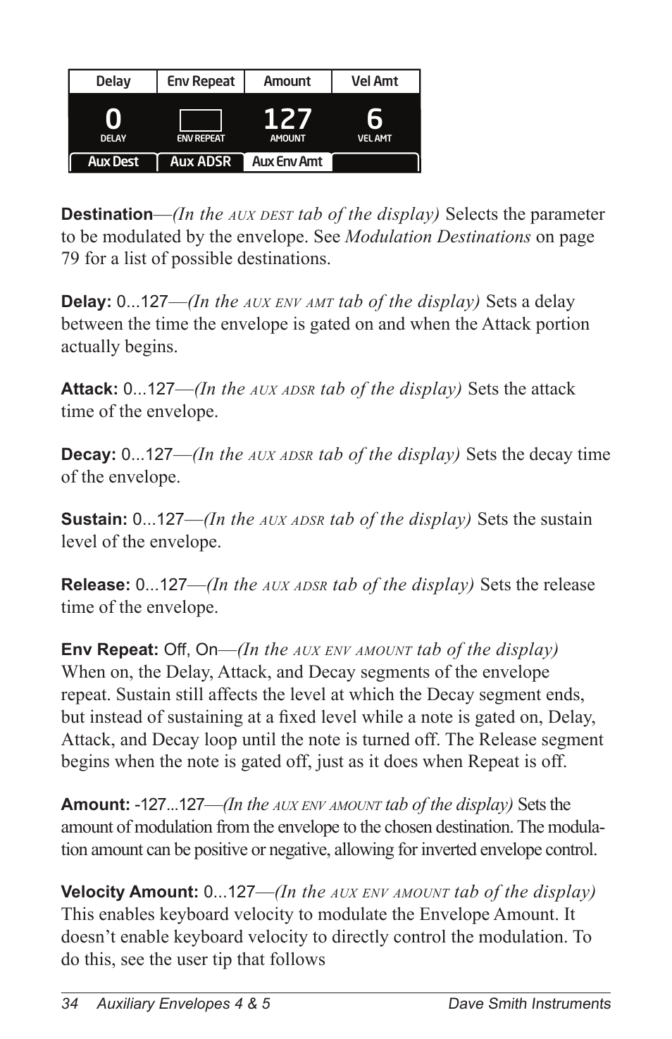 Dave Smith Instruments PRO 2 User Manual | Page 44 / 152