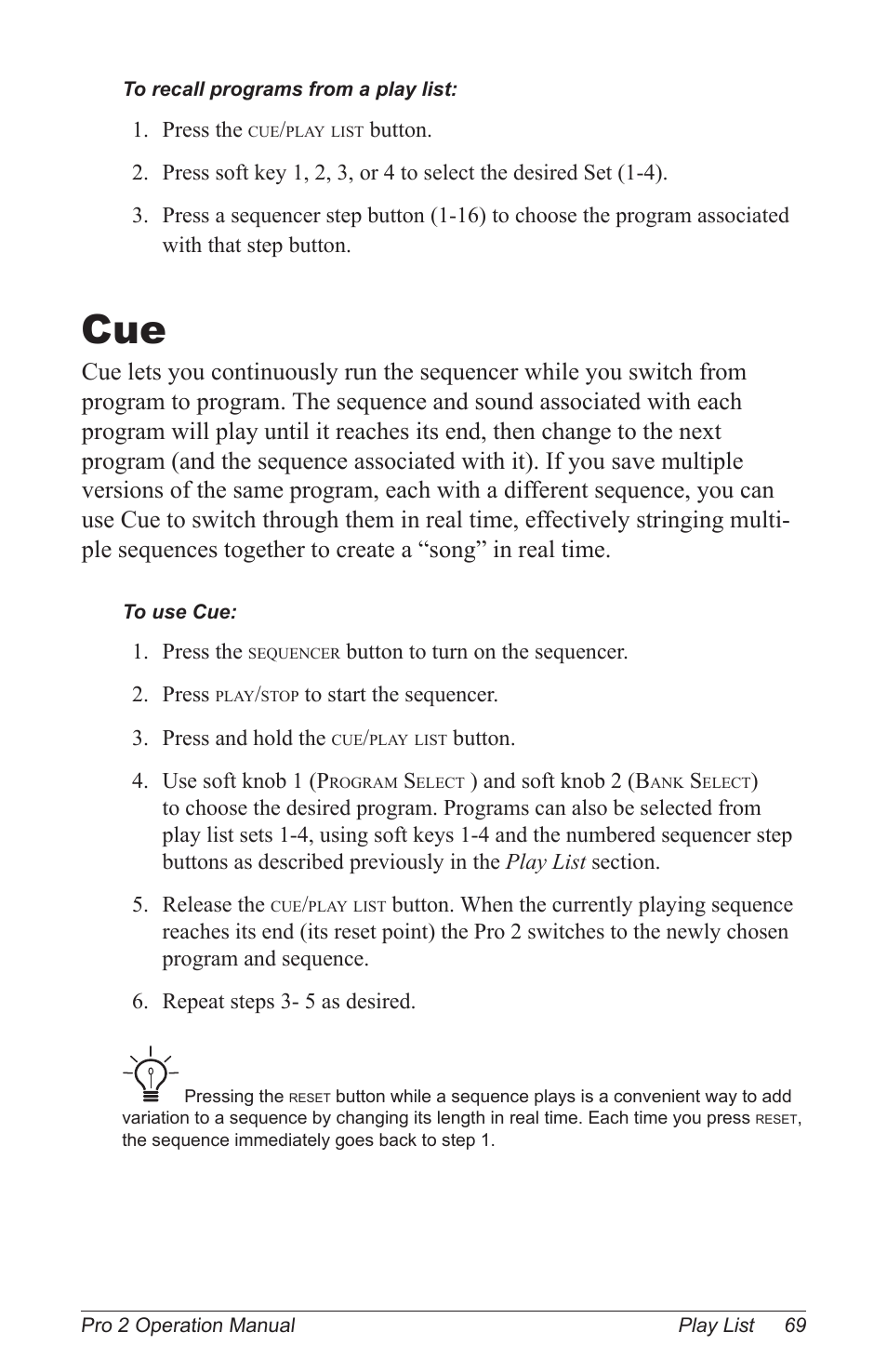 Dave Smith Instruments PRO 2 User Manual | Page 79 / 152