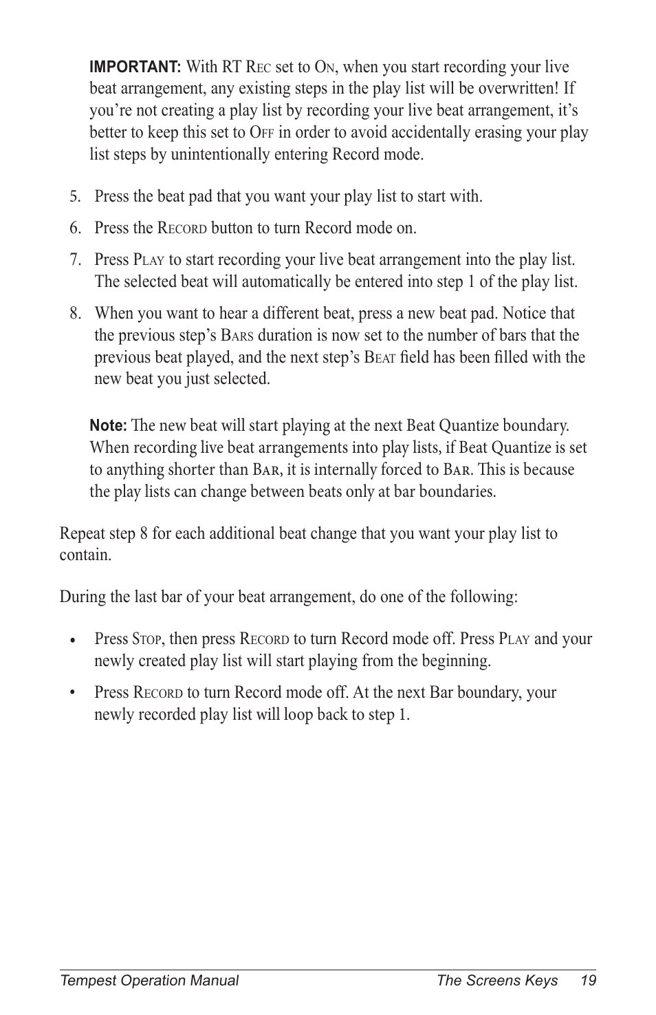 Dave Smith Instruments TEMPEST User Manual | Page 29 / 90