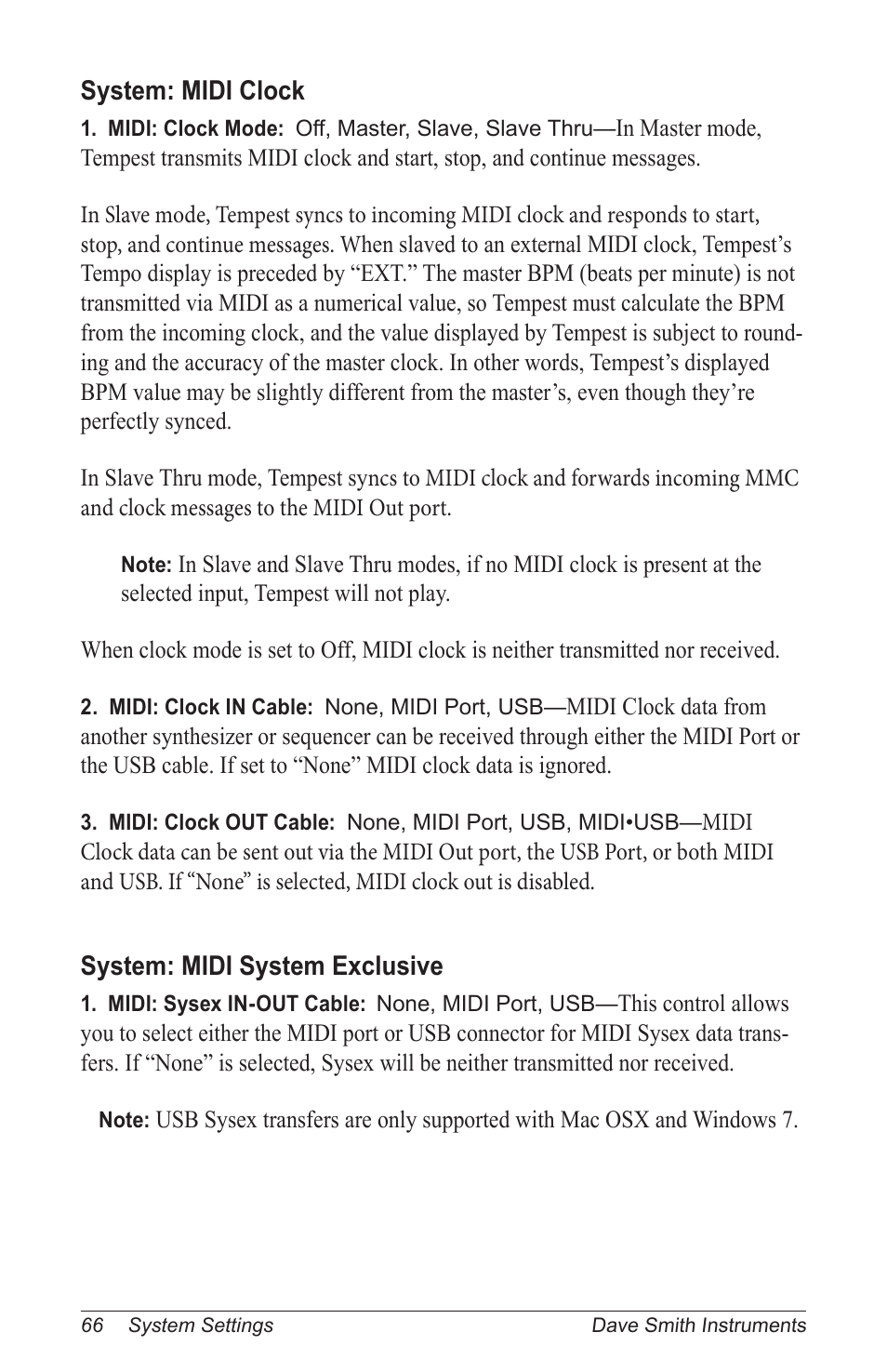 Dave Smith Instruments TEMPEST User Manual | Page 76 / 90