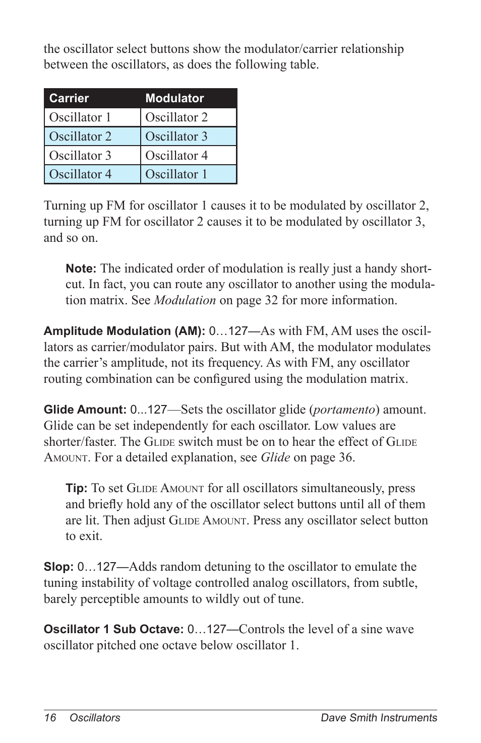 Dave Smith Instruments PROPHET 12 KEYBOARD User Manual | Page 26 / 100