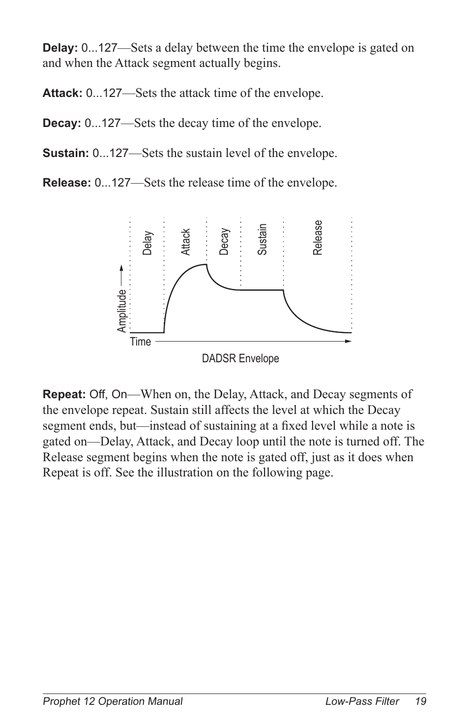 Dave Smith Instruments PROPHET 12 KEYBOARD User Manual | Page 29 / 100