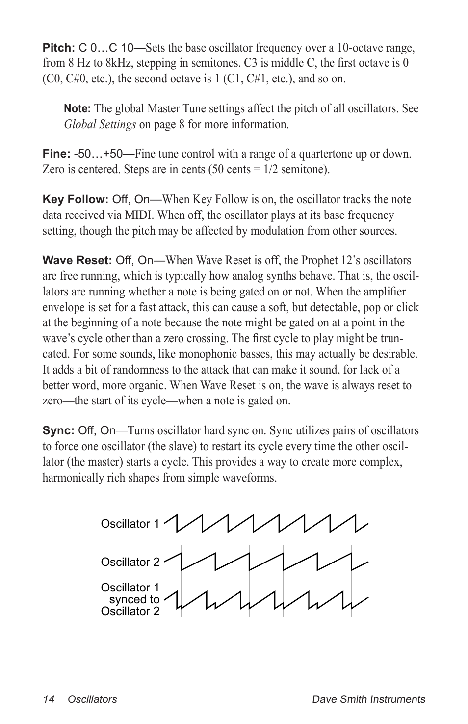 Dave Smith Instruments PROPHET 12 DESKTOP User Manual | Page 26 / 104
