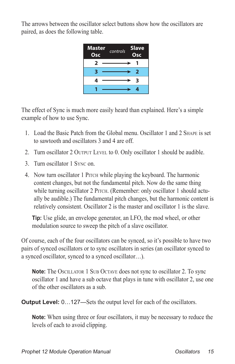 Dave Smith Instruments PROPHET 12 DESKTOP User Manual | Page 27 / 104