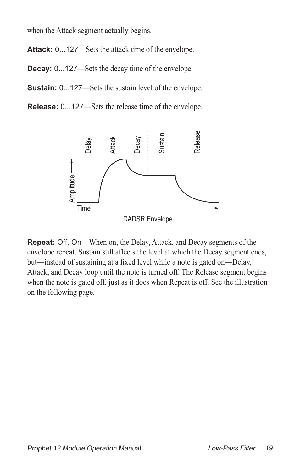 Dave Smith Instruments PROPHET 12 DESKTOP User Manual | Page 31 / 104
