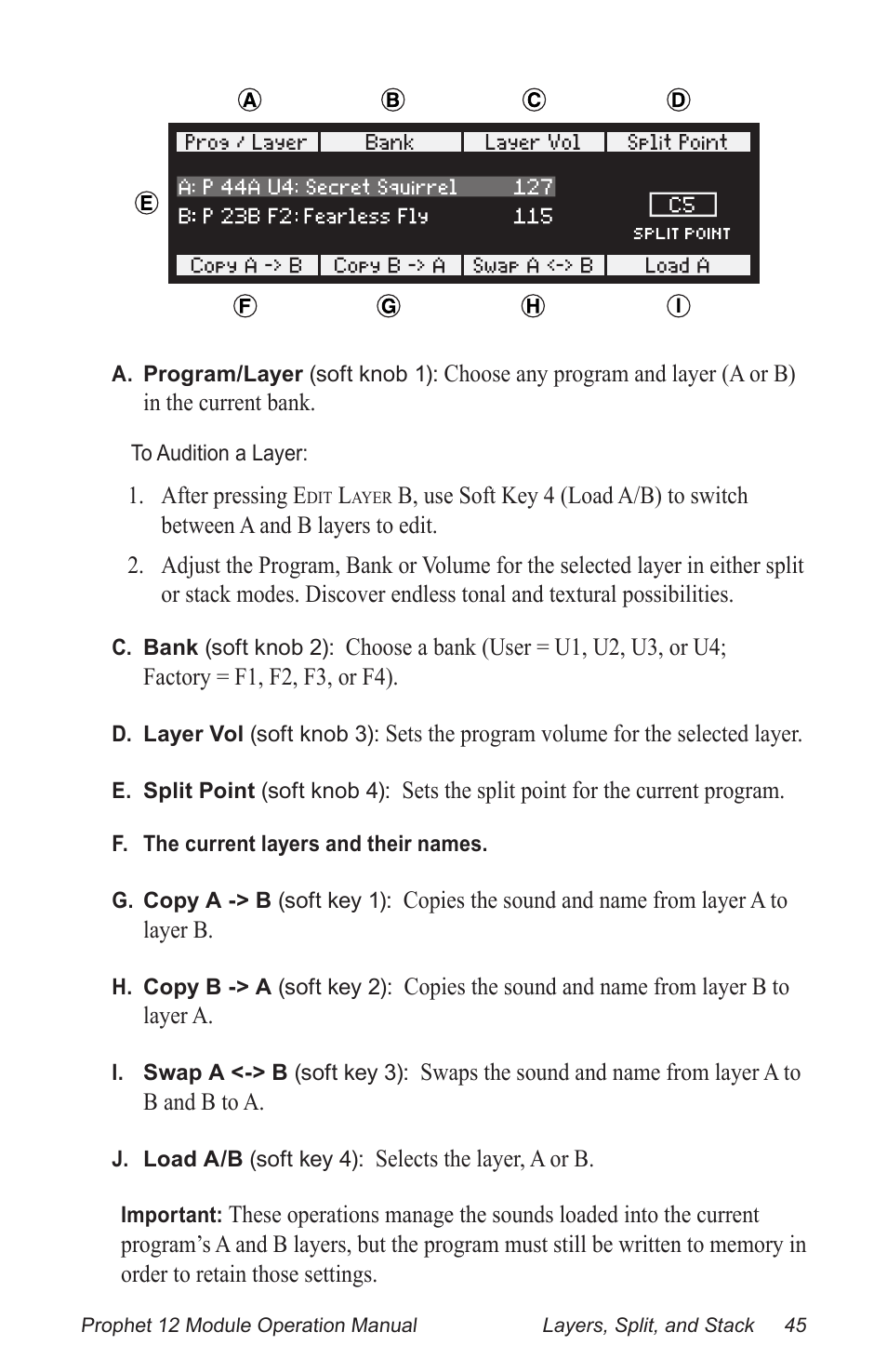 Dave Smith Instruments PROPHET 12 DESKTOP User Manual | Page 57 / 104