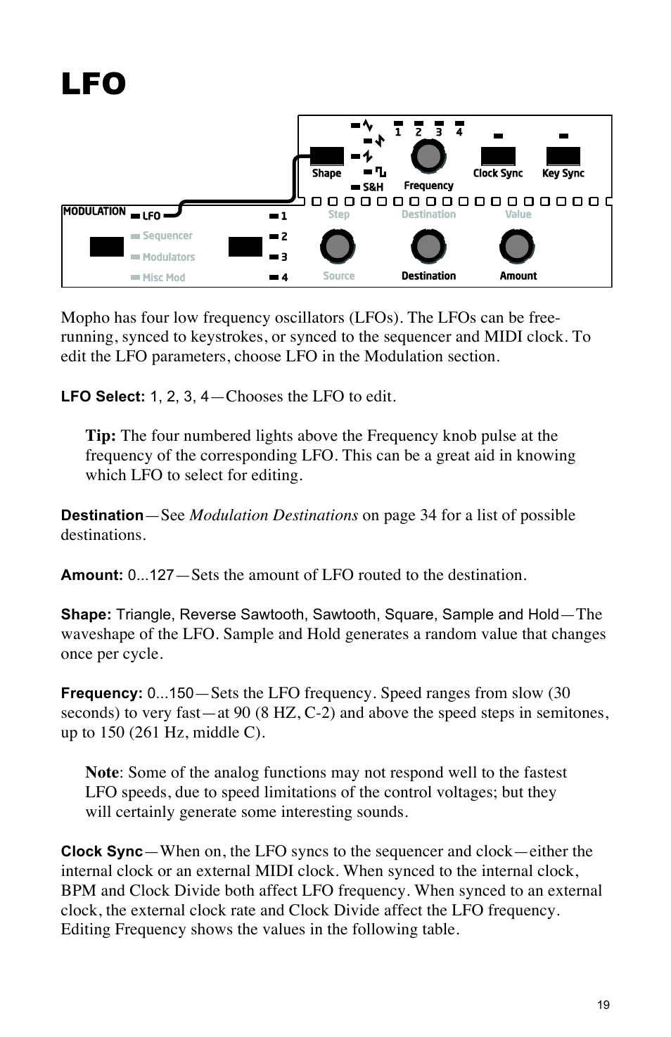 Dave Smith Instruments MOPHO SE User Manual | Page 25 / 72