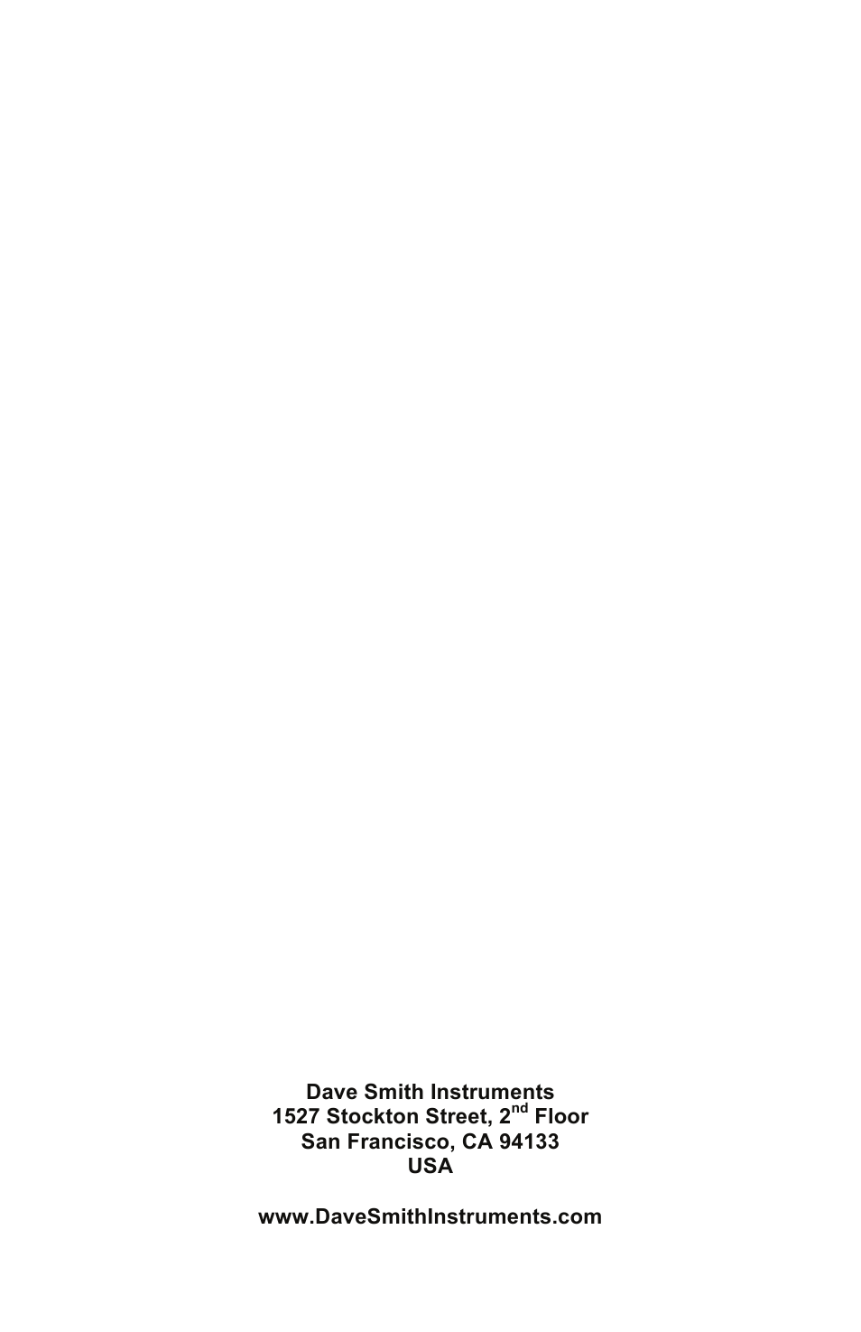 Dave Smith Instruments MOPHO X4 User Manual | Page 68 / 68