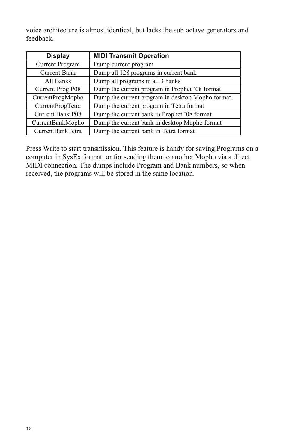 Dave Smith Instruments MOPHO KEYBOARD User Manual | Page 18 / 68