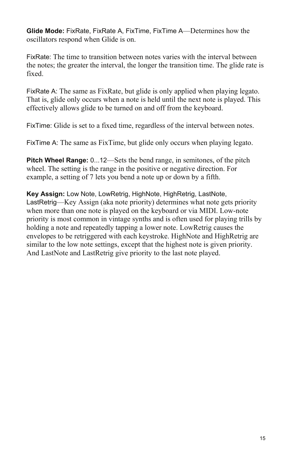 Dave Smith Instruments MOPHO KEYBOARD User Manual | Page 21 / 68