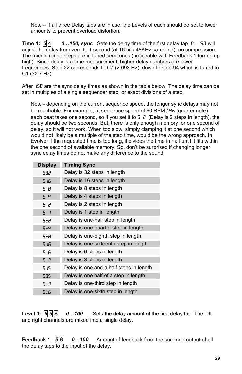 Dave Smith Instruments EVOLVER User Manual | Page 29 / 64