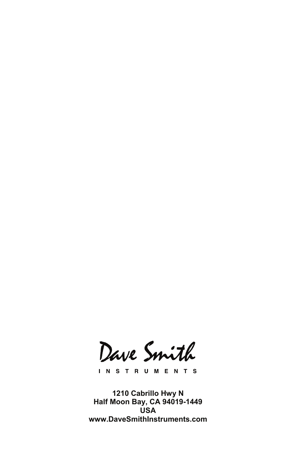 Dave Smith Instruments POLY EVOLVER KEYBOARD User Manual | Page 76 / 76