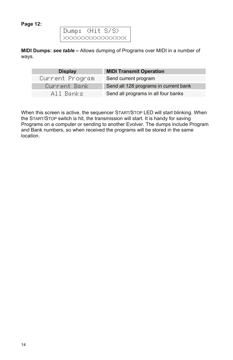 Dave Smith Instruments MONO EVOLVER KEYBOARD User Manual | Page 20 / 64