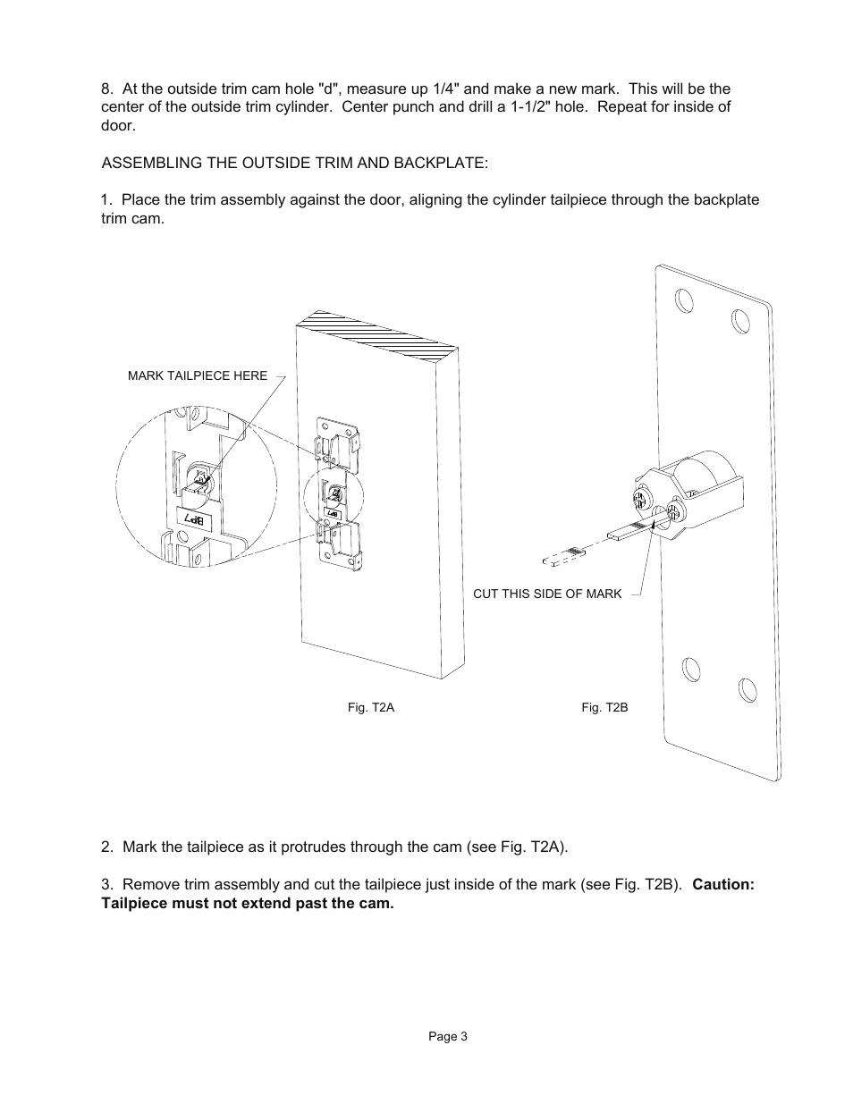 Detex 02W Trim User Manual | Page 3 / 4