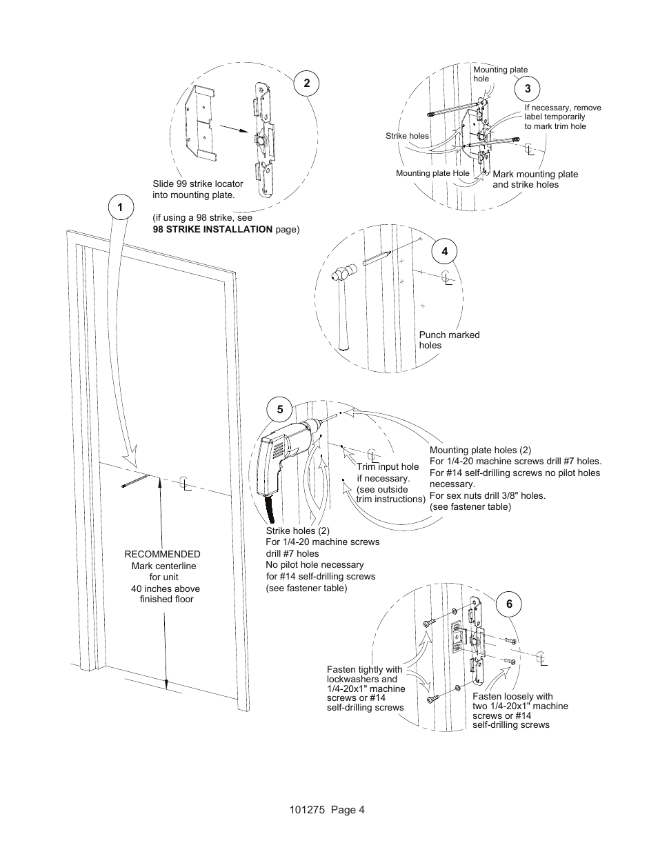 Detex V40 EHxR User Manual | Page 4 / 16