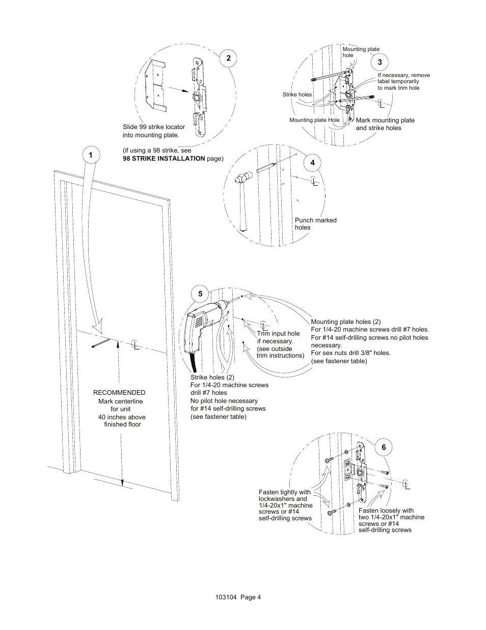 Detex V40 ER User Manual | Page 4 / 13