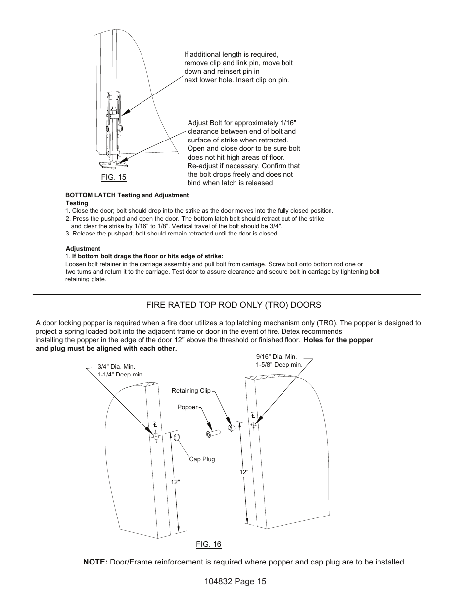 Detex V50 EE User Manual | Page 15 / 23