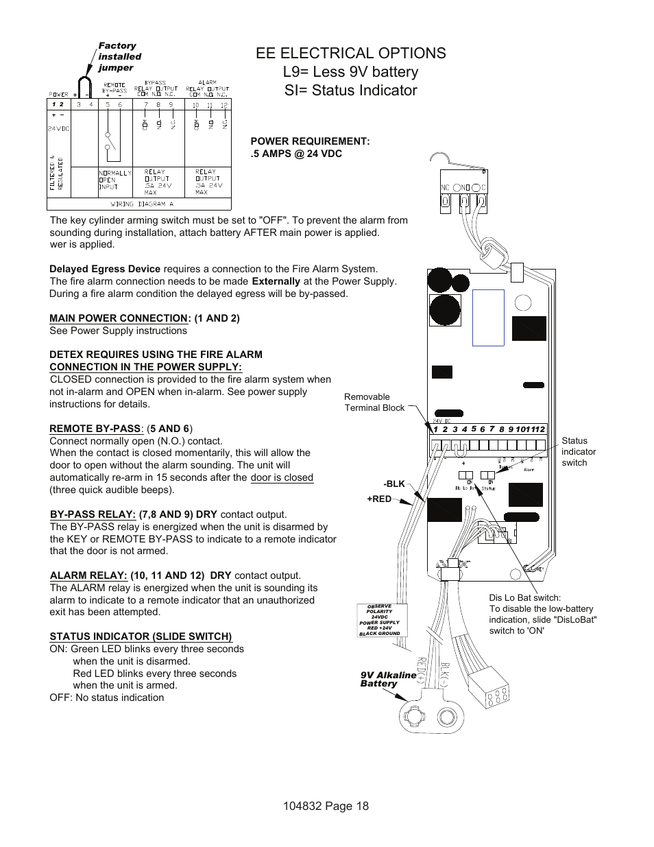 Detex V50 EE User Manual | Page 18 / 23