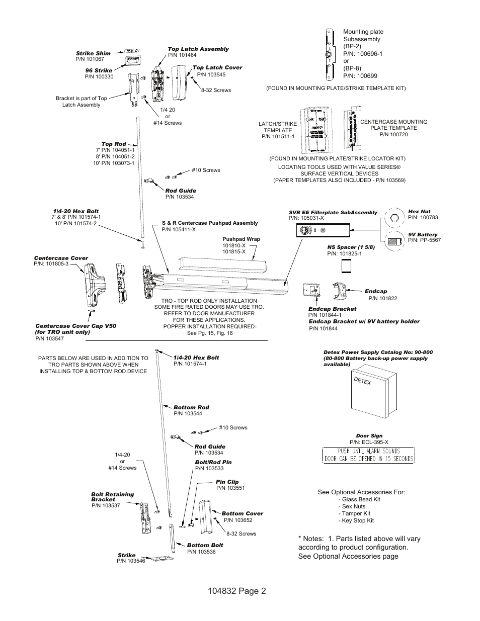 Detex V50 EE User Manual | Page 2 / 23