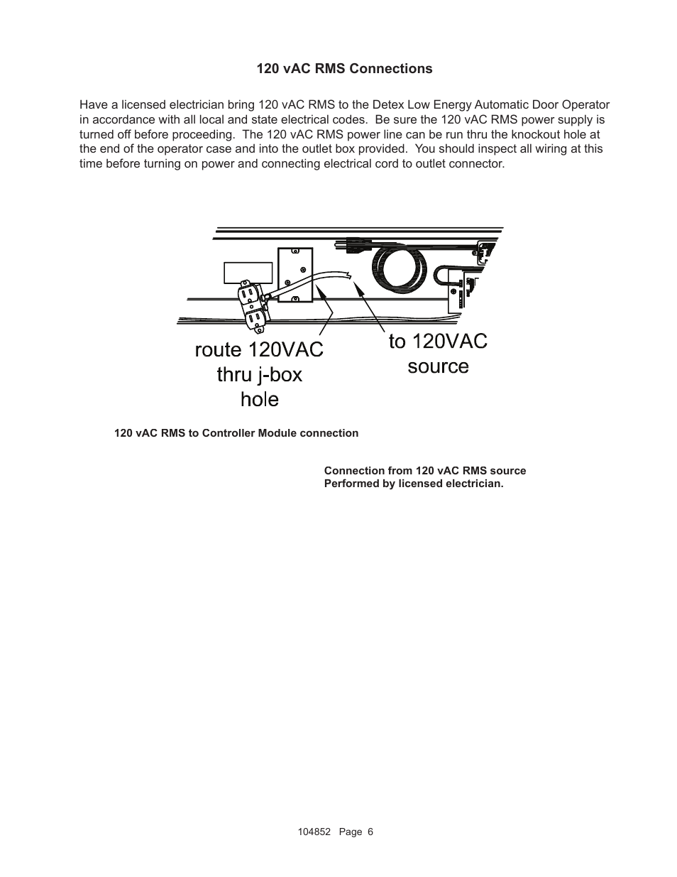 Detex AO19-2 Push User Manual | Page 6 / 11