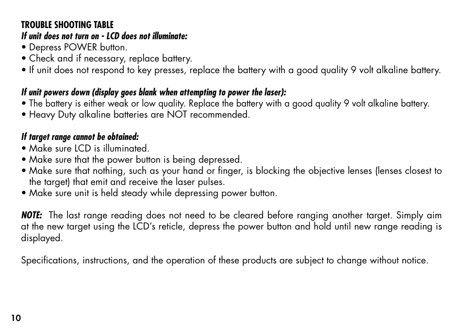 Bushnell MEDALIST 201355 User Manual | Page 12 / 75